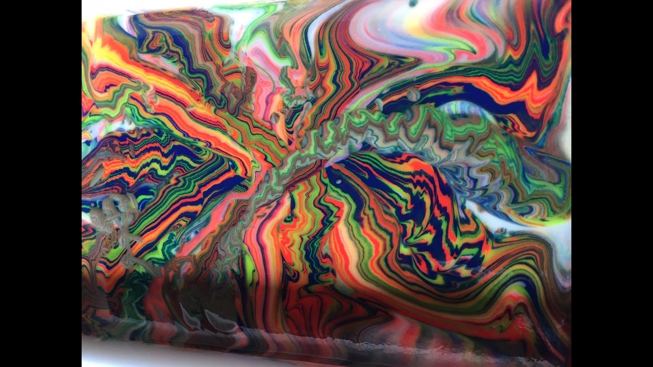 Making Cosmic Wave Cold Process Soap Amy Warden's Soap Challenge