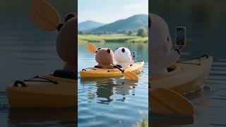 🌊🐻💕 ¡Bubu y Dudu Pasean por el Río y Viven una Aventura Inolvidable! 🚣♂️✨ #BubuYDudu #Rio