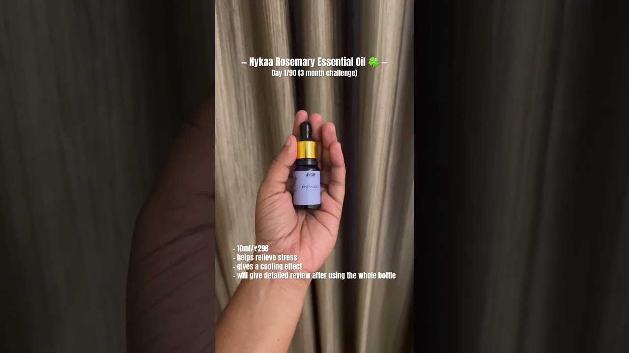 Nykaa Rosemary essential oil🍀