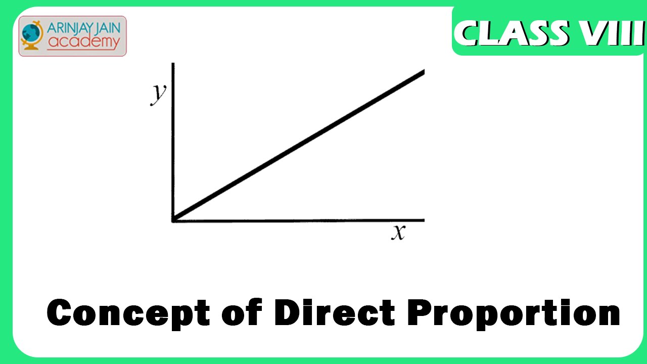 Concept of Direct Proportion CBSE| ICSE| NCERT - Direct Proportion