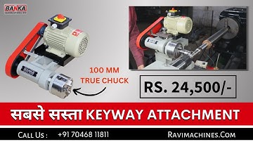 Key Way Attachment Working Video | Heavy Cut | Rs.19900 | BANKA +91 93770 93780