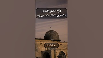سورة الأنفال الآية ٦٨ و ٦٩ بصوت الشيخ محمد صديق المنشاوي