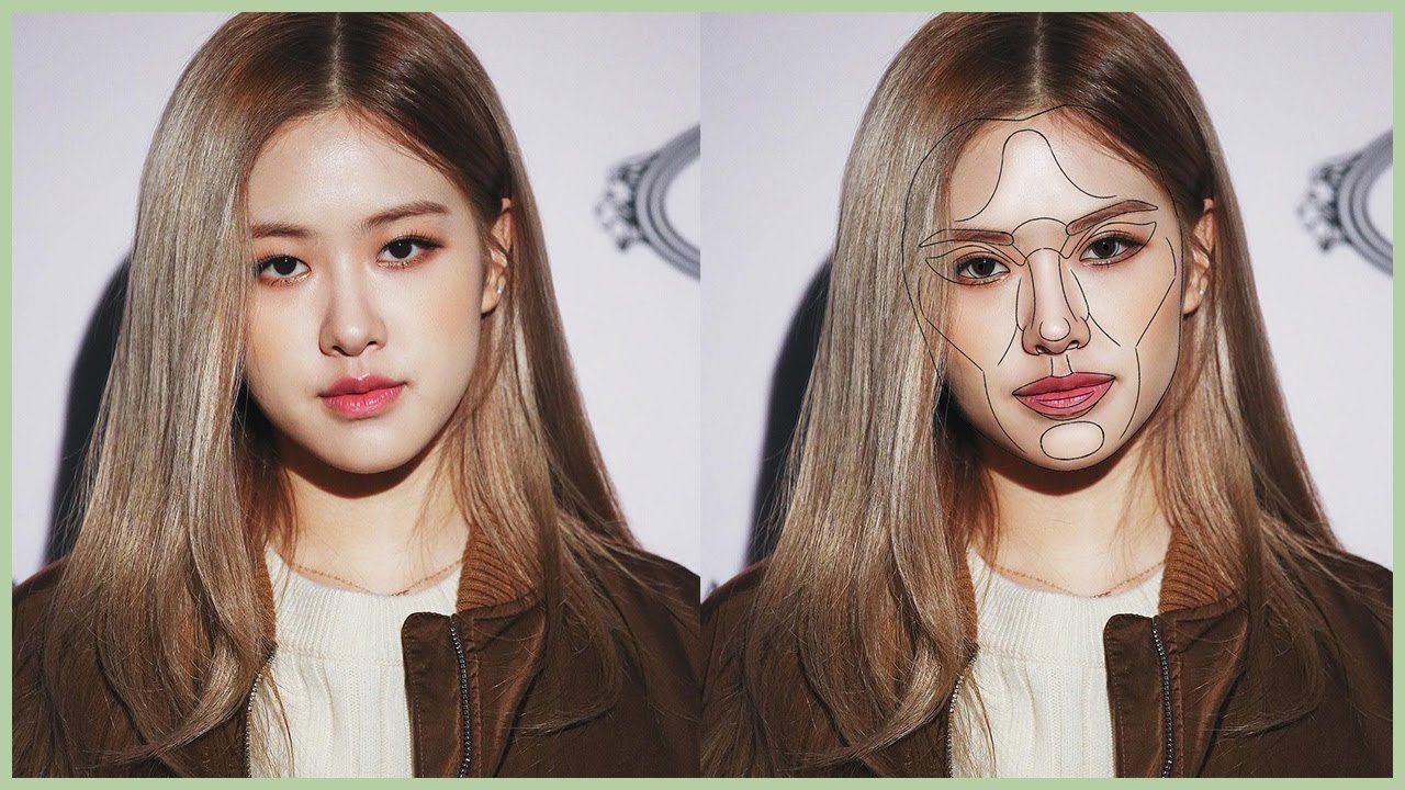 Is Rosé BlackPink perfect? golden ratio face YouTube