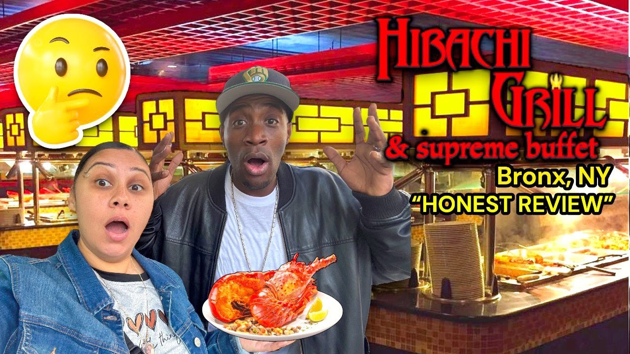 Trying Hibachi Grill And Supreme Buffet In THE BRONX!