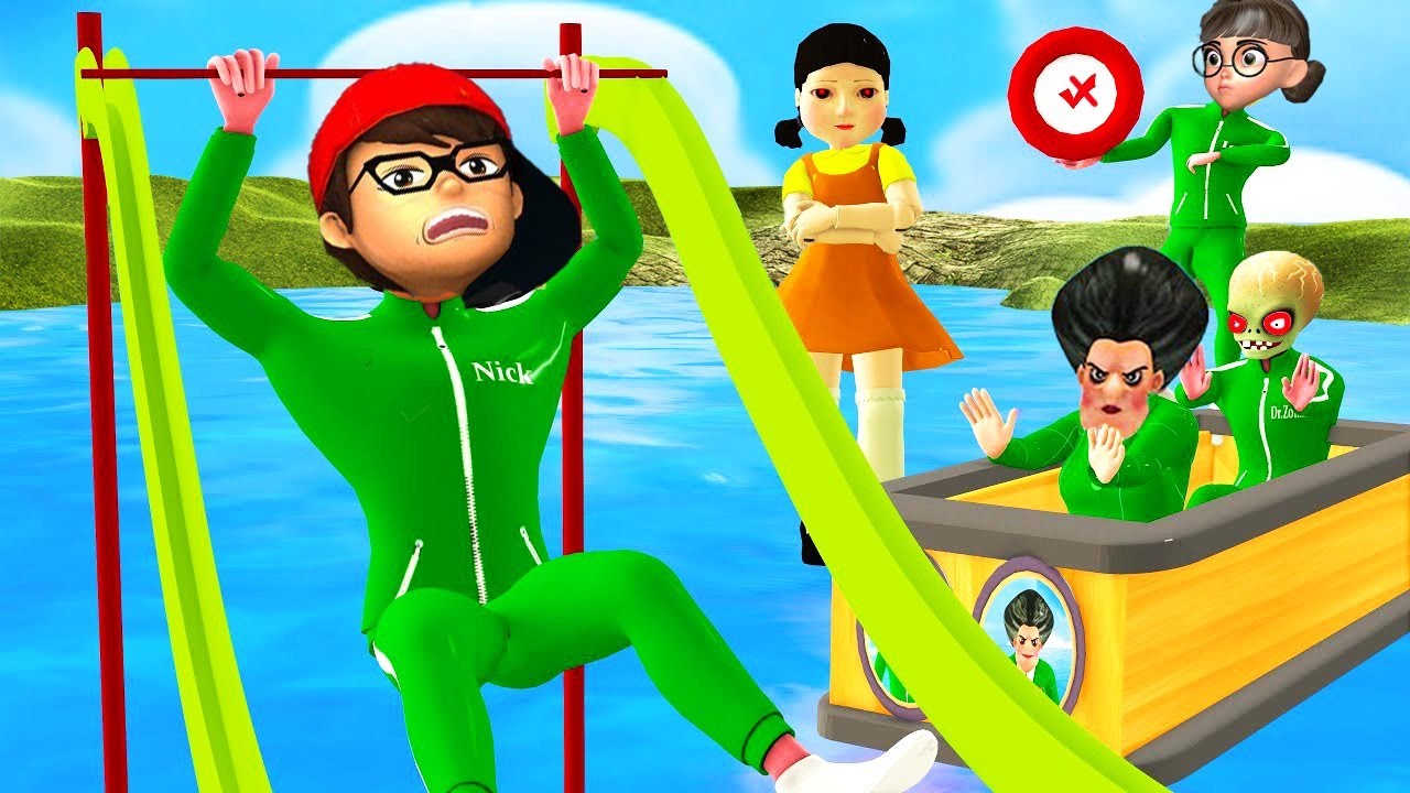 Scary Teacher 3D vs Squid Game Challenge The Showdown