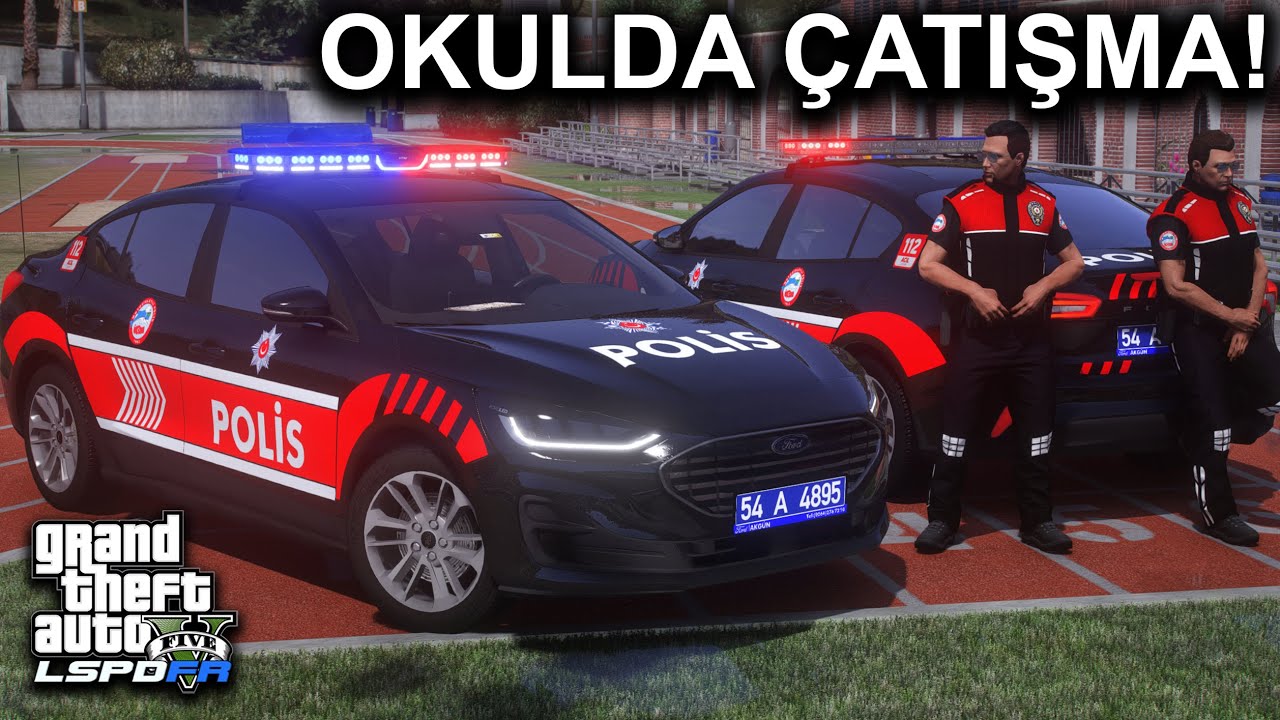OKULDA SİLAHLI SALDIRGAN !! - YUNUS POLİS MODU - GTA 5 LSPDFR