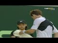 Abu Dhabi 09: SF Roger v Murray (Great rally)