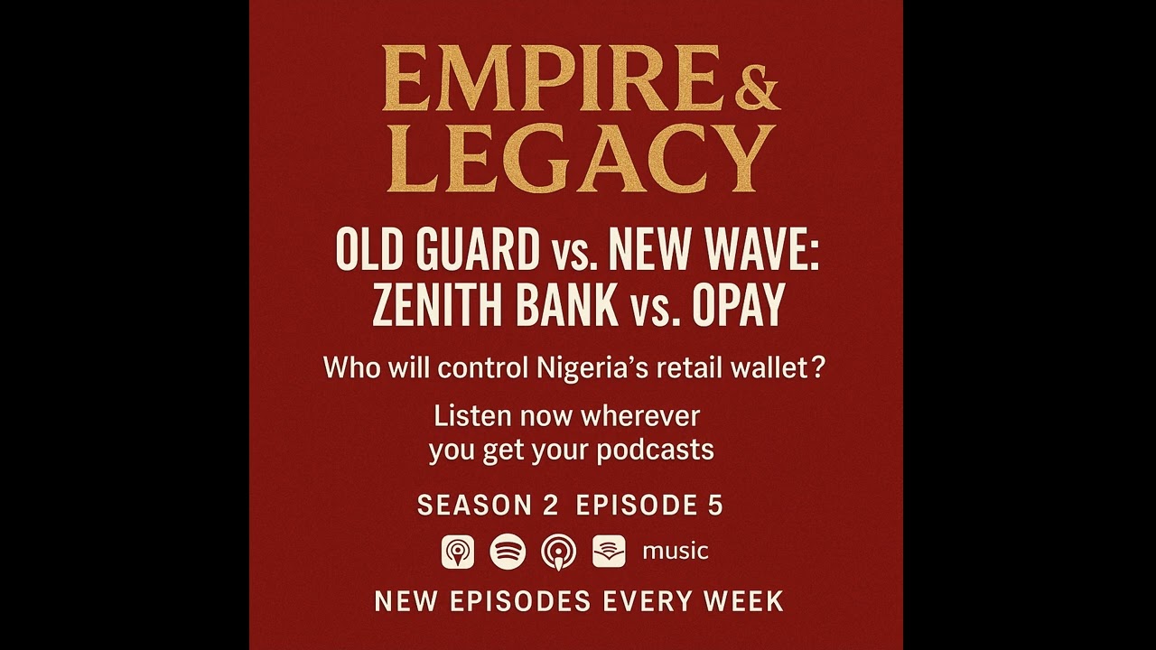 🔻 Old Guard vs. New Wave: Zenith Bank vs. OPay – The Struggle for Nigeria’s Retail Wallet