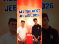 Important Message by JEE Advanced 2025 AIR-1 &amp; 2 | JEE Advanced Topper Message