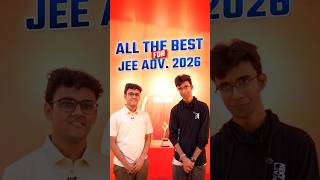 Important Message by JEE Advanced 2025 AIR-1 & 2 | JEE Advanced Topper Message