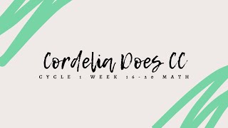 CC Geometry Song (Weeks 16-20 Math) Wealth