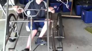 How to build a 4 wheel bike