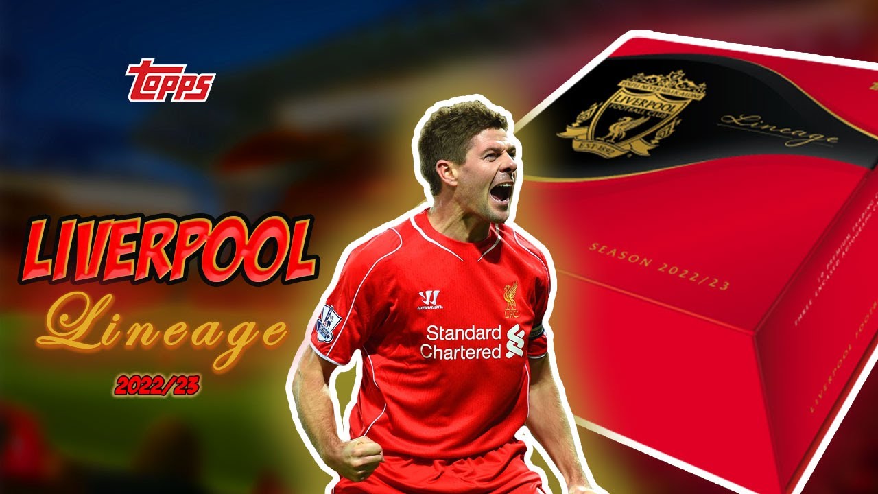 2022-23 Topps Liverpool Lineage Soccer Hobby Box Opening And