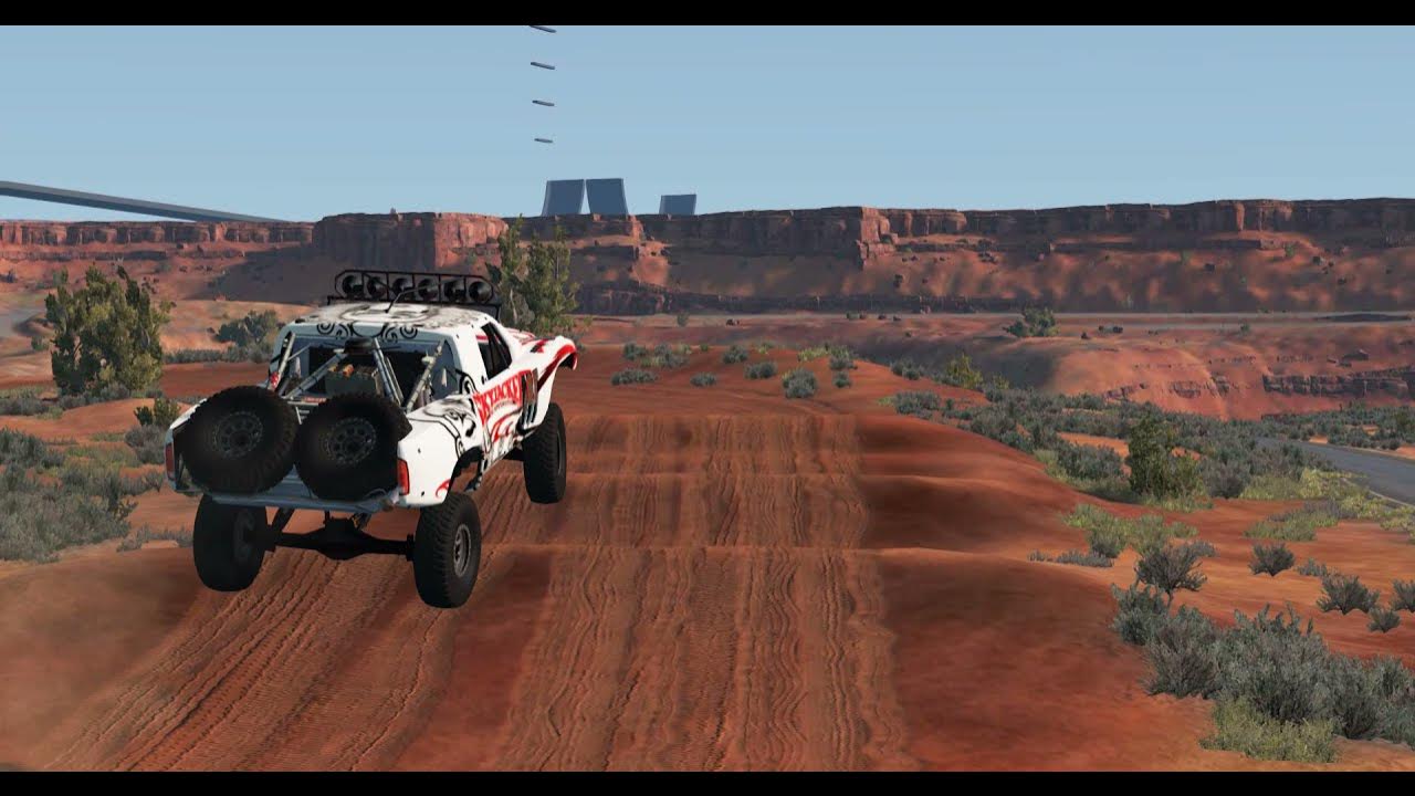 Trophy Truck Final Stage Bajarama Run BeamNG.Drive YouTube