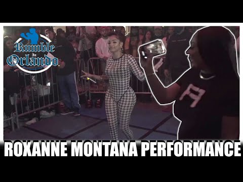 Roxxanne Montana Performs at Rumble in Orlando @RumbleintheBronx