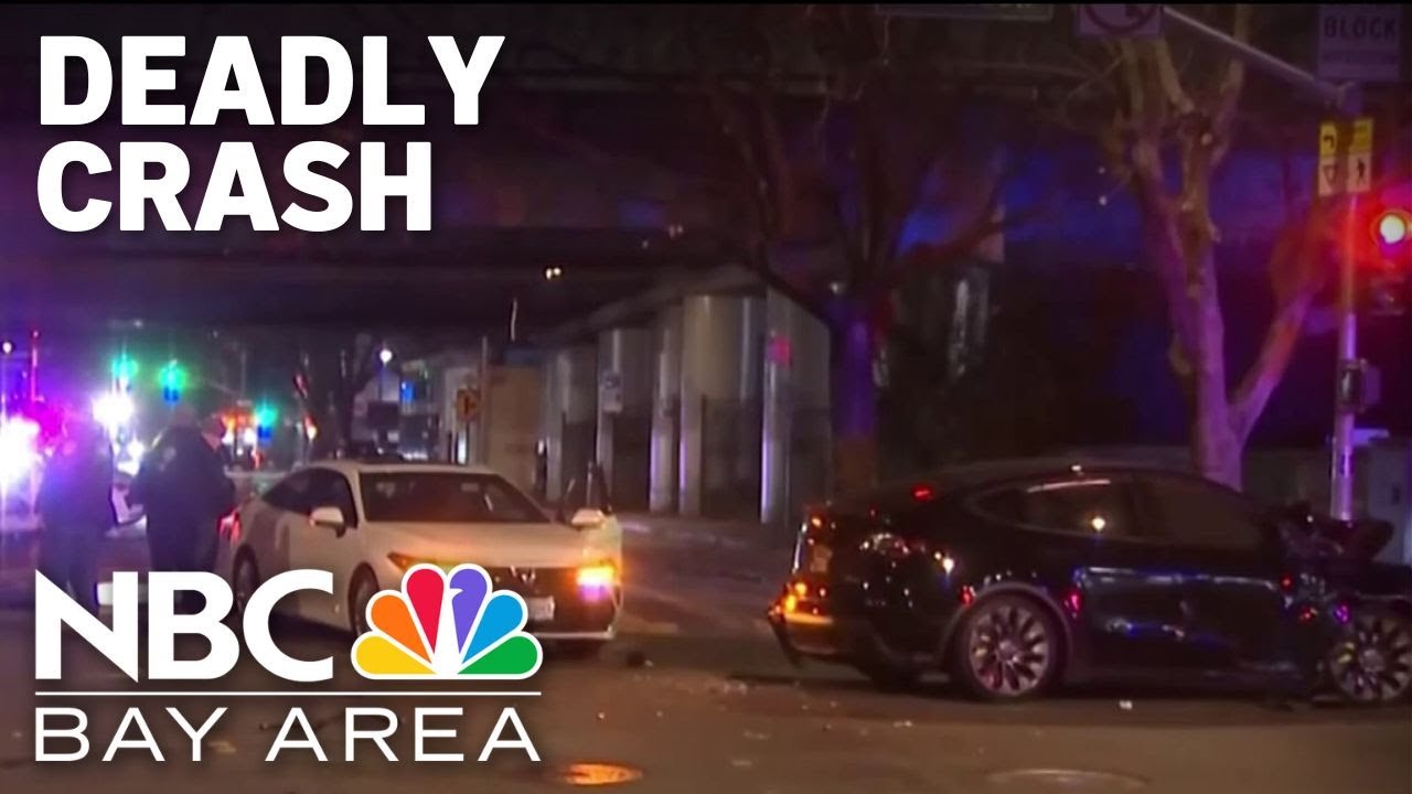 Victim in deadly multi-vehicle crash in San Francisco identified - YouTube