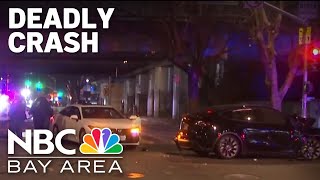 Victim in deadly multi-vehicle crash in San Francisco identified