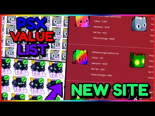 pet simulator x value list｜TikTok Search