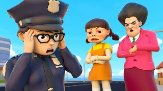 Nick Police's Good Deeds are Misunderstood by Everyone in The City | Scary Teacher 3D Life Police
