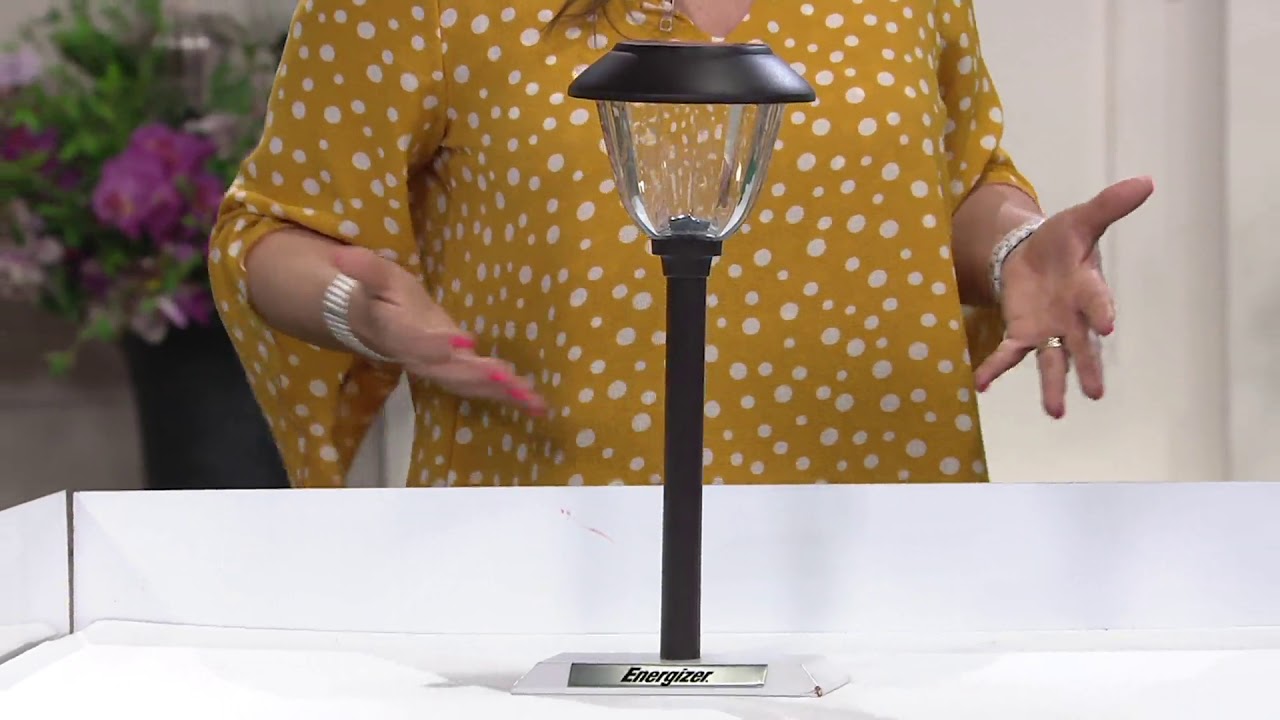 Energizer 10Piece Solar Landscape Light Set on QVC YouTube