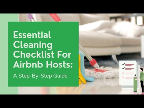 Essential Cleaning Checklist