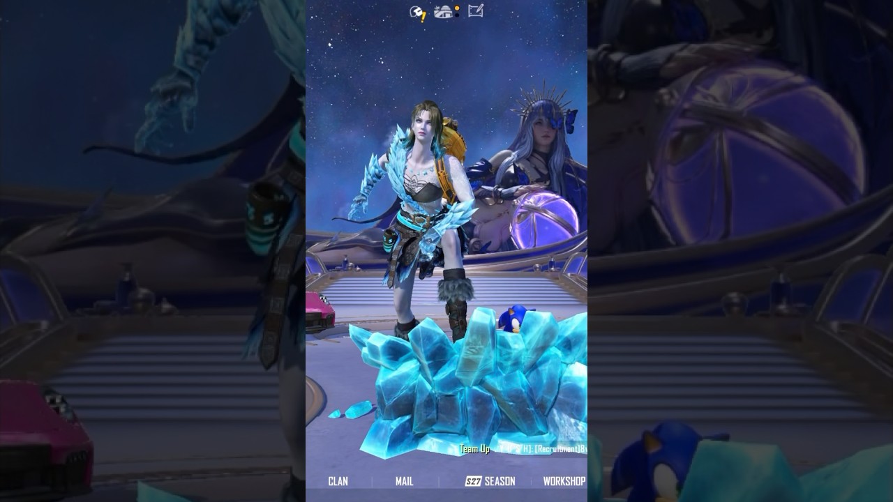 Finally Got The ARCTIC CONQUEROR SET😱🔥 #bgmilive #bgmi #pubg #trending #lyrics