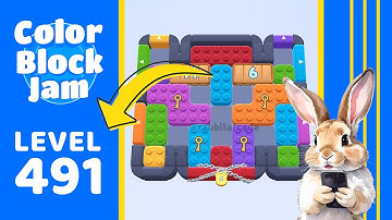 Color Block Jam Level 491 Solution Walkthrough