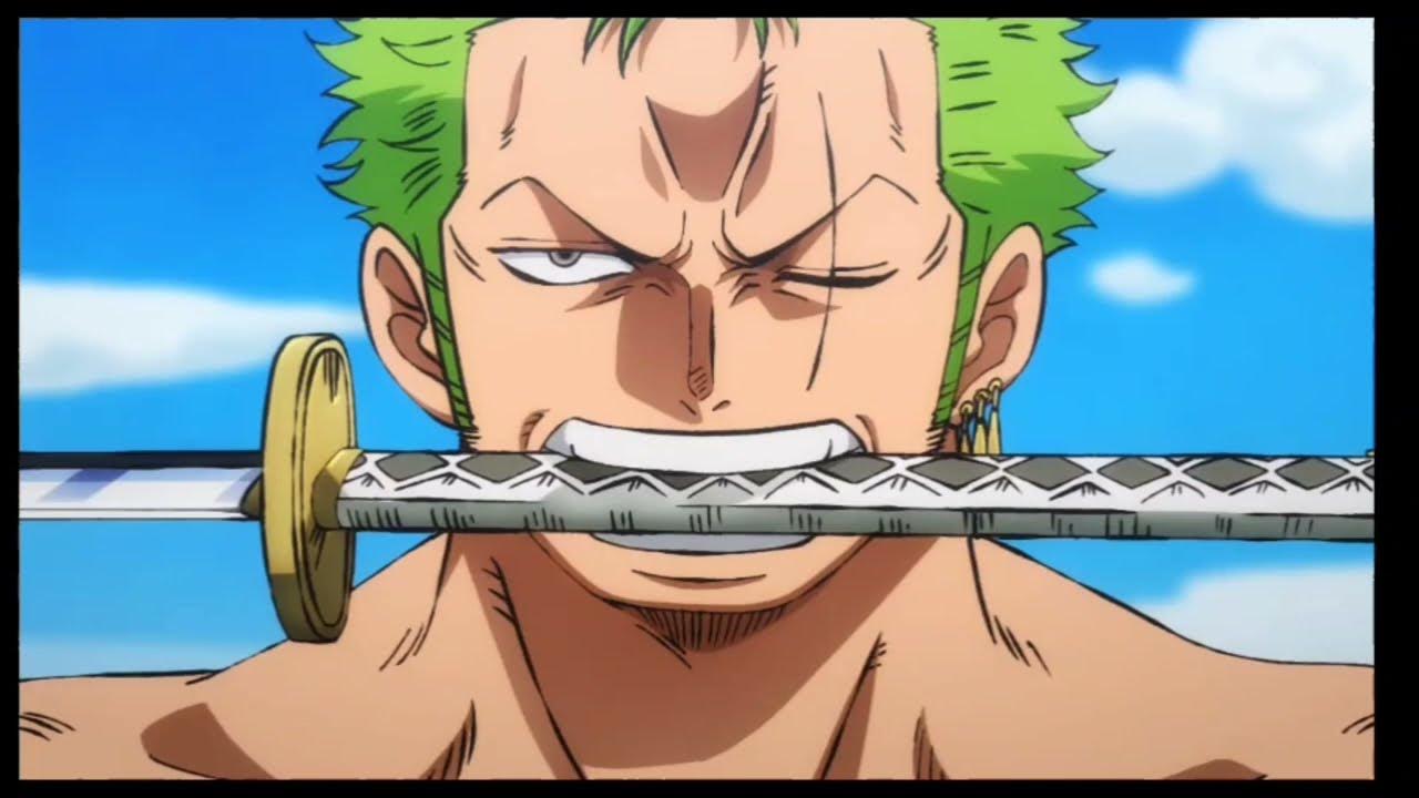 Onepiece Zoro with his three Swords anime luffy wano YouTube