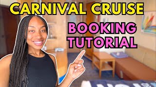 How to Book a Carnival Cruise | Step by Step Tutorial
