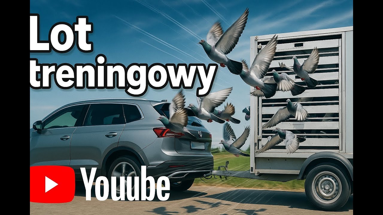Mój pierwszy lot treningowy, 212 gołębi w domu, 35 km, -- Zbigniew Kukułka TV