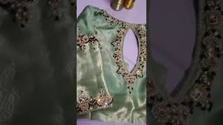 Commission Work Done✅️ #aari #aariworkblouse #aariembroidery #aaribusiness #aariworkblousedesigns