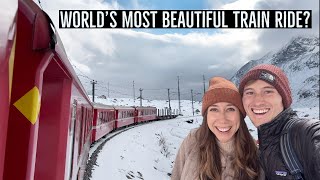 Bernina Express | Tirano to St. Moritz | 4k