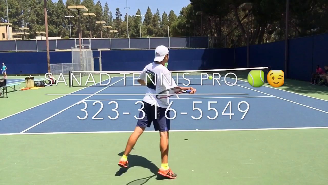 Tennis lessons for juniors - rally practice (High-Performance) - Sanad Tennis Pro