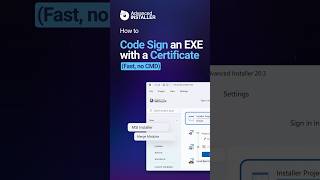 How to Code Sign an EXE Installer with a Digital Certificate (Fast, no CMD) #applicationpackaging