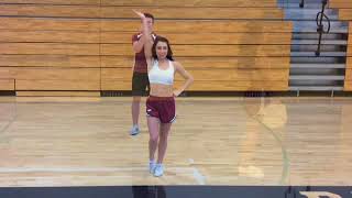 2018 Arkansas Razorback Cheer Tryout – Chloe Christian