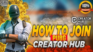 How To Join Creator Hub PUBG Mobile | Step by Step Guide 2025 | PUBG MOBILE 