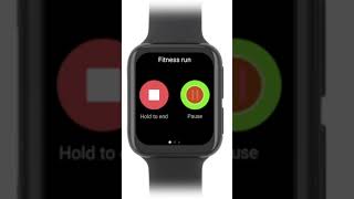 How to Use health app fitness run feature on OPPO Watch Android Wear OS screenshot 5