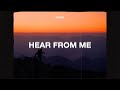 Cael Dadian - Hear from Me (Slowed) (Lyrics)