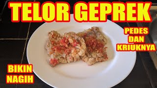 RESEP GEPREK TELOR CRISPY KRIUK KRIUK || DAPUR MAMA RIETA