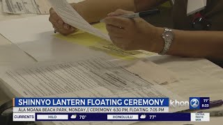 Shinnyo Lantern Floating Ceremony set for Monday