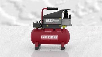 compressor model rotation video