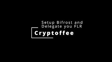 How to setup a Bifrost Wallet and Receive XRP Flare | Passive Income