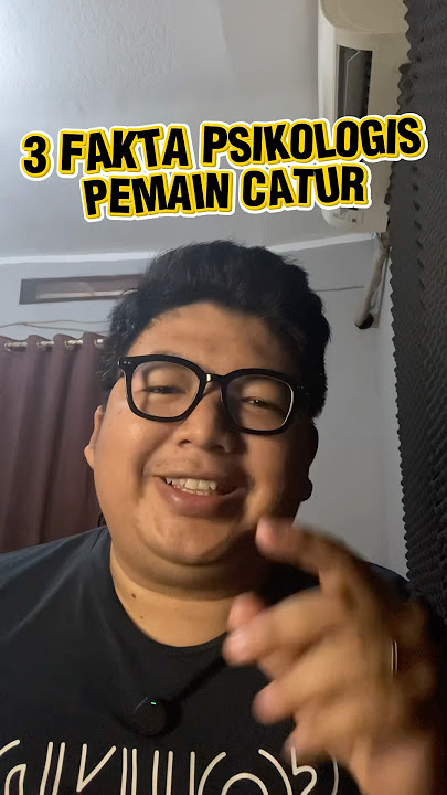 3 Fakta Psikologis Pemain Catur‼️ #shorts #catur #chess #fakta