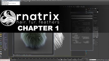 Ornatrix plugin. 3ds Max tutorial. Chapter 1.