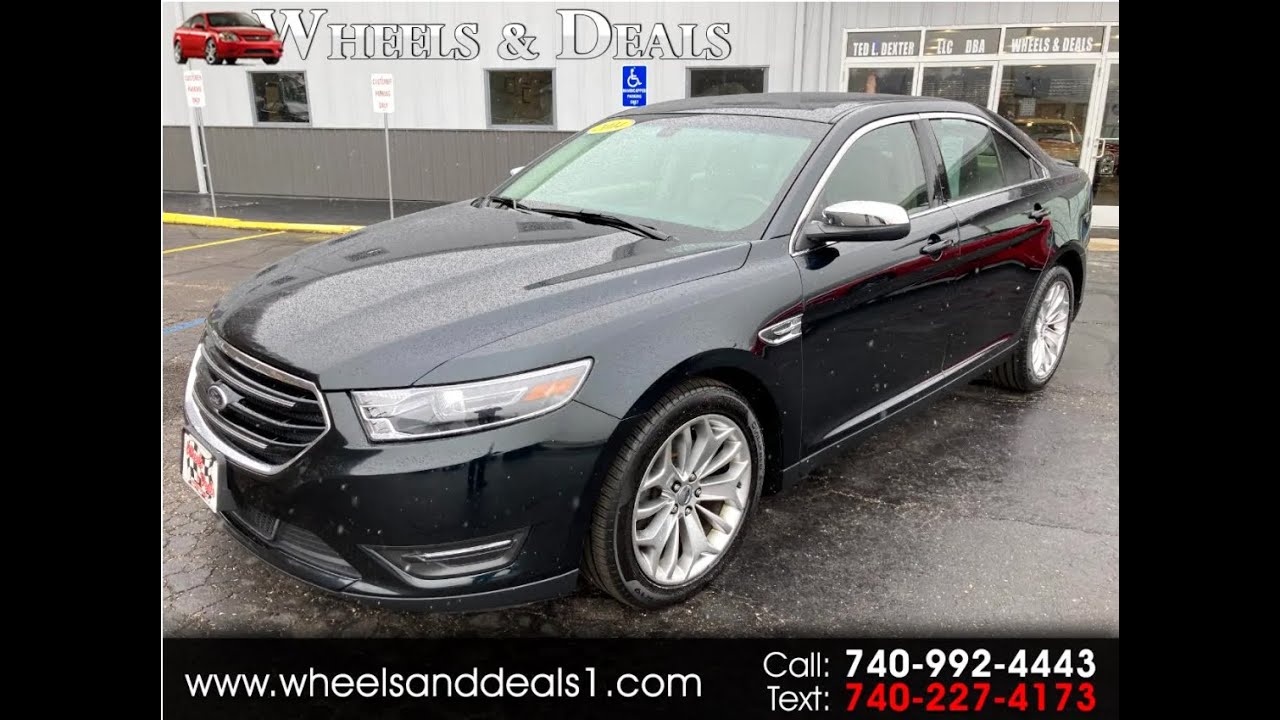 2014 Ford Taurus Limited With a 3.5L V6 Engine - YouTube