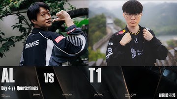 [中文] Worlds 2025 - AL vs T1 - Knockout Stage - Quarterfinals