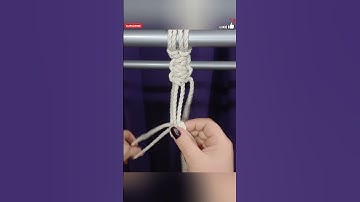 #macrametutorial #diy #handmade #patternknot #homedecor #tutorial #knot #macrame @OlenkaYakymenko