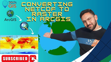 how to convert |NetCDF | data to a point and | raster| in | ArcGIS|