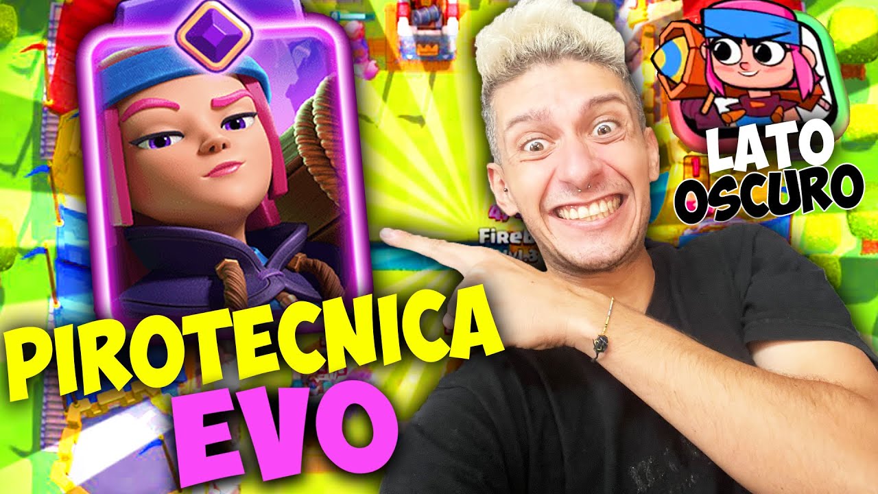 PASSO AL LATO OSCURO SU CLASH ROYALE CON LA PYRO EVO !!