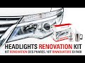 Bossauto Headlights renovation kit